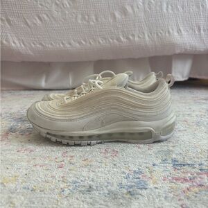 White/Cream Air Max 97 Sneakers
